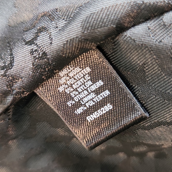 Express Black Double-Breasted Pea Coat - Picture 5 of 6